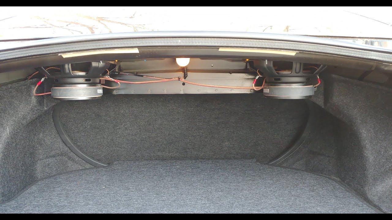 Infiniti G35 Tang Band 6x9" subs