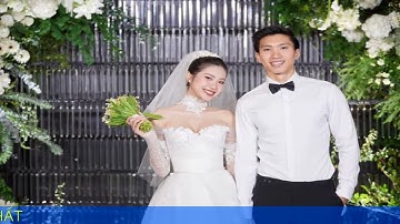 Doãn Hải My - Đoàn Văn Hậu đẹp đôi đám cưới cổ tích