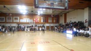 Madison La Follette Lancers Boys Basketball buzzer beater layup win over Middleton 2 17 12