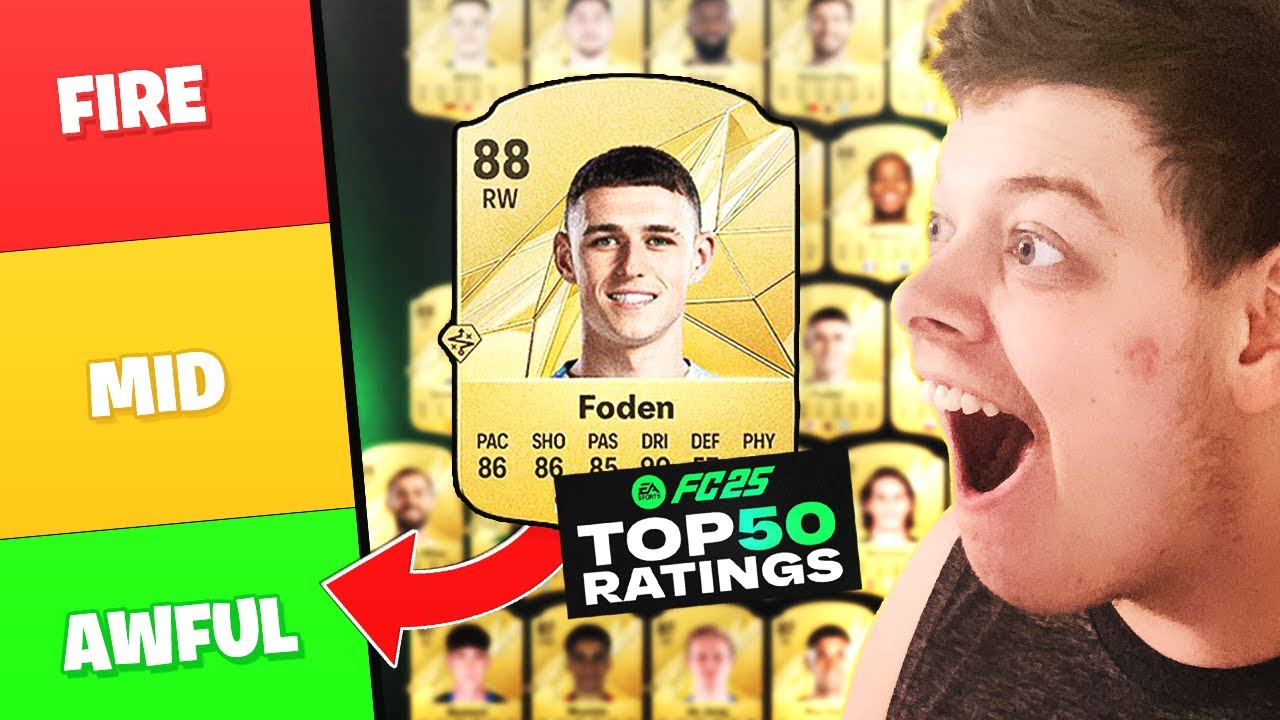 Reacting to FC 25 "Confirmed" Ratings - Shocking or Spot On?