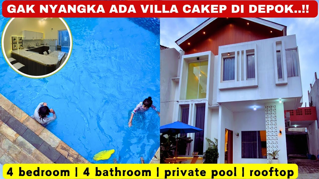 VILLA CAKEP DI DEPOK‼️ FAMUZAMA'S VILLA | #depok #jawabarat #villa