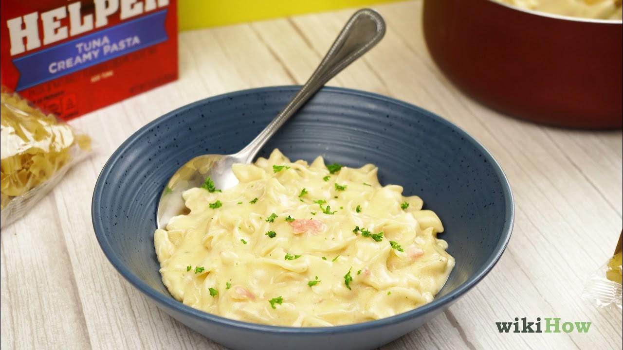 How to Make Tuna Helper YouTube