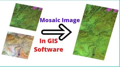 How to Mosaic/ Merge Landsat Images In GIS