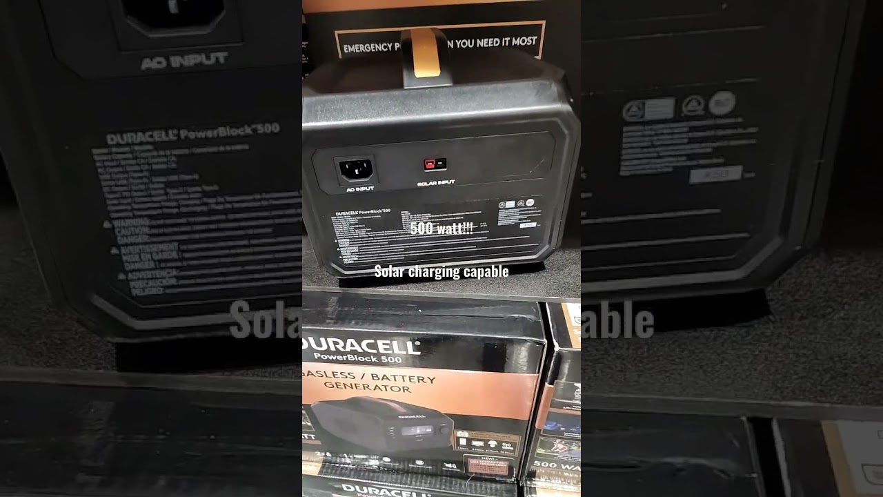 Duracell PowerBlock 500 on sale at Costco!