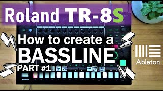 Famous Roland TR-8S Guide / How to create a BASSLINE ! part 1 Net Worth
