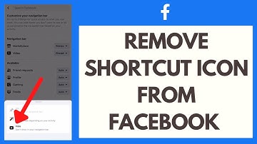 How To Remove Shortcut Icon From Facebook Shortcut Bar (Quick & Easy!)