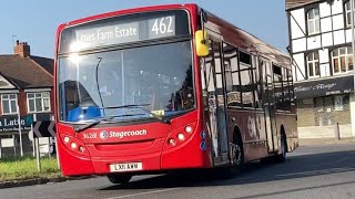 Enviro200 36281 (LX11 AWW) on route 462 for Limes Farm Estate at Clayhall Roundabout operated by SLN