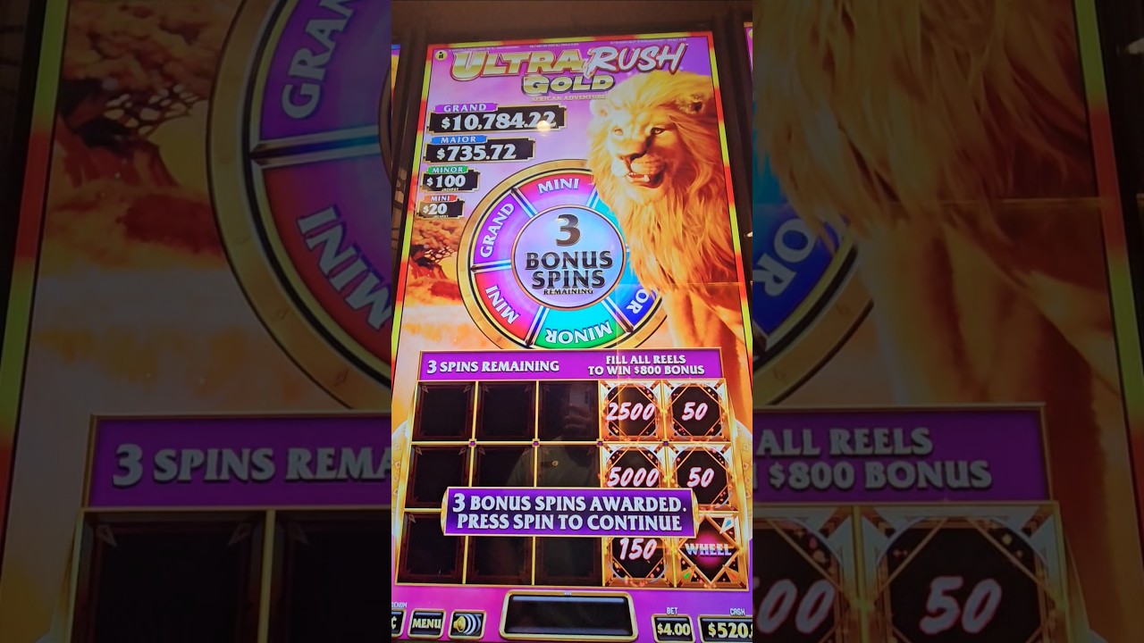 uw88vnd game slot nổ hũ Ultra Rush Slot BONUS with A WHEEL SPIN slot casino gambling