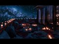   distant dreams  deep space balcony with calm ambient music and space sounds  10 hours