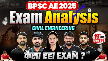 BPSC AE 2025 Exam Analysis | Civil Engineering | BPSC AE 2025 Civil Paper Solution