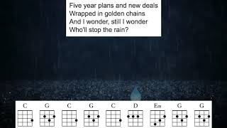 Miniatura de "Who'll Stop the Rain - Creedence Clearwater - Ukulele Play-Along"