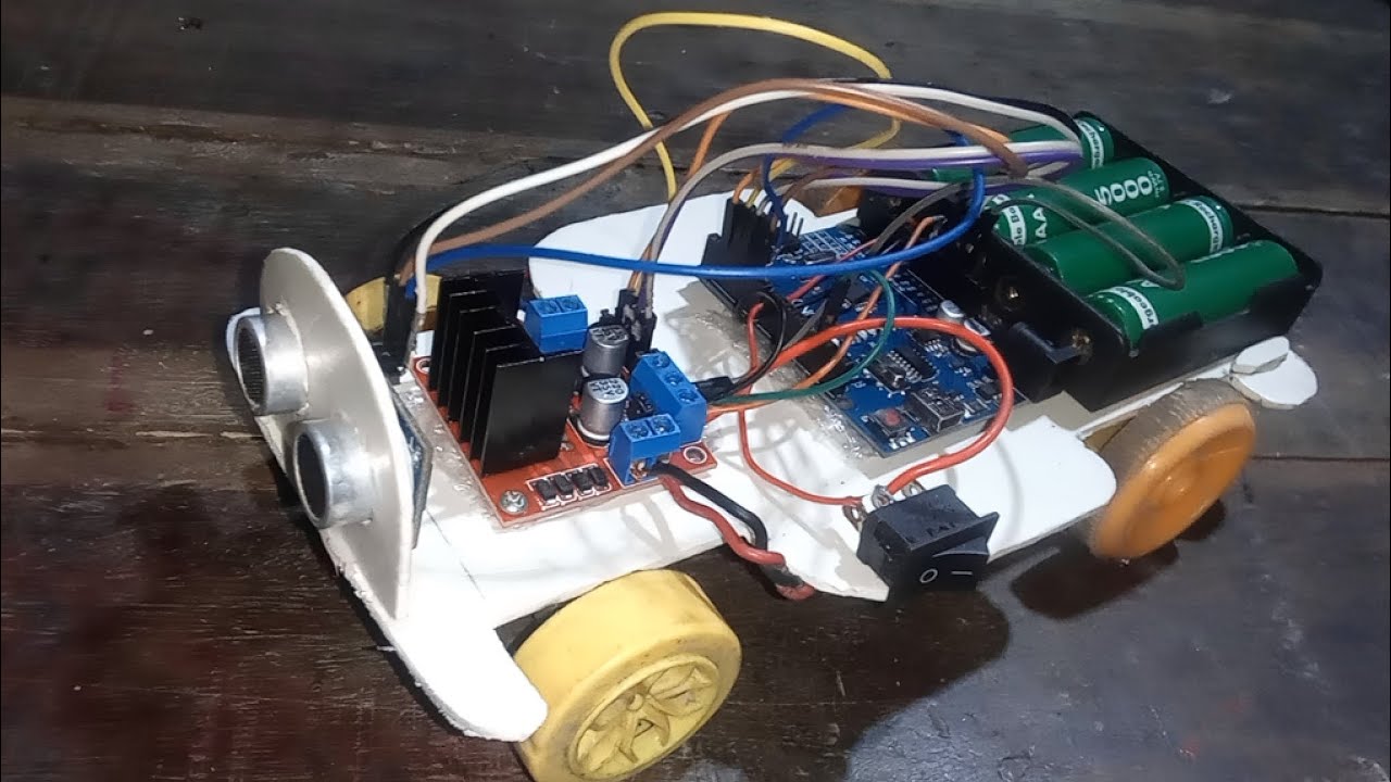 Object_ Human Following Robot (part 1) #arduino #project - YouTube