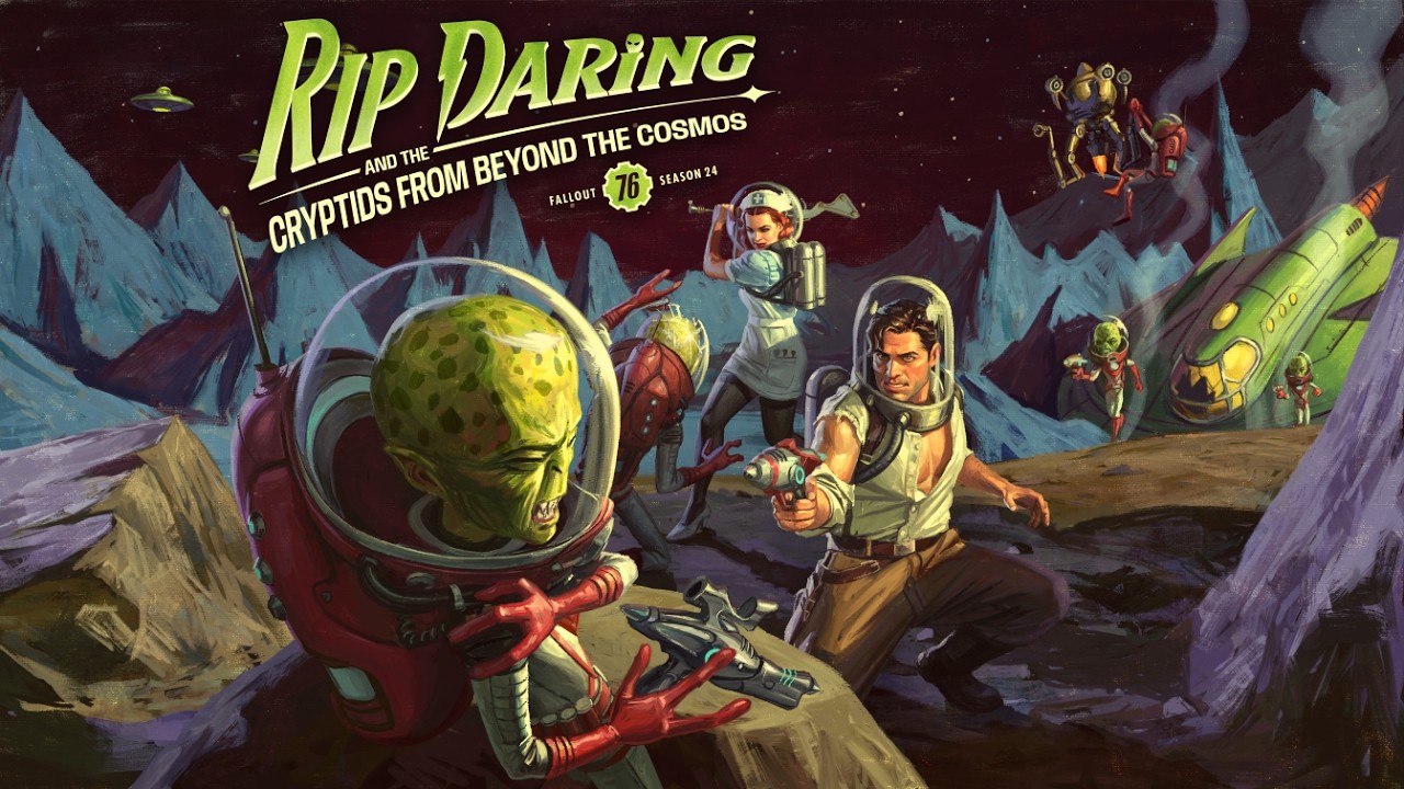 Fallout 76 - Season 24: Rip Daring and the Cryptids Beyond the Cosmos