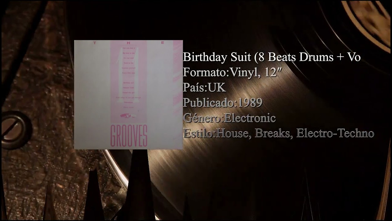 Johnny Kemp– Birthday Suit (8 Beats Drums + Vocals) - YouTube
