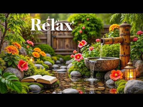 Soothing Music to Calm Your Mind 🌿 Water Sounds, Relieve Anxiety, Deep Sleep Insomnia & Depression