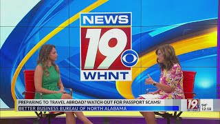 BBB Scam Alert: Watch Out for Online Passport Renewal Scams | August 19, 2025 | News 19 at Noon