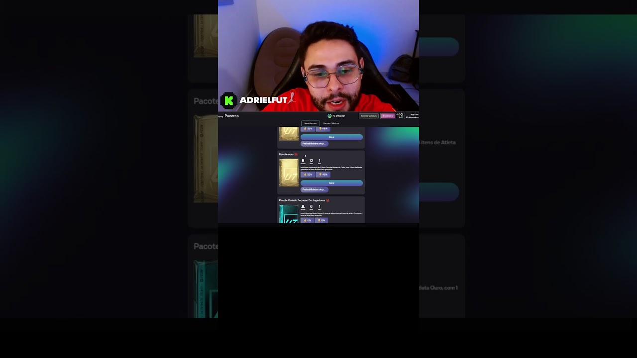 Como abrir packs no FC26 ? 