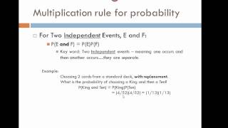 Module 6 2 General Rules of Probability