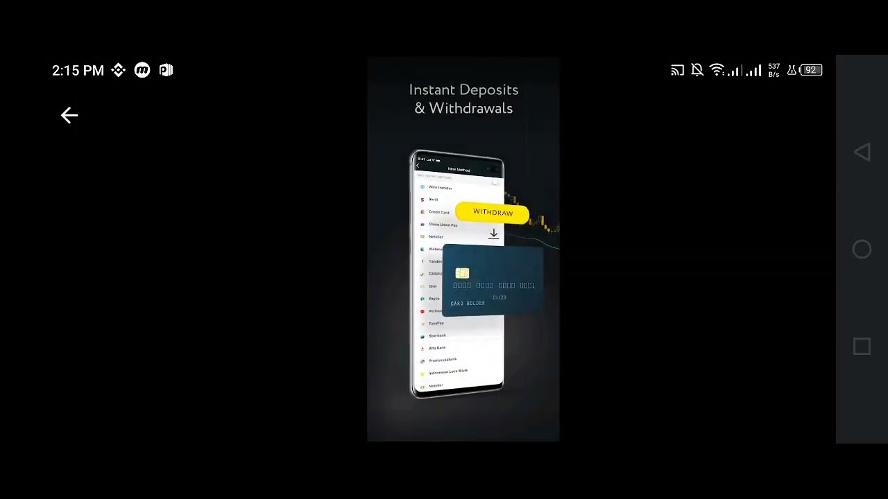How to use Exness App In Android By Technical Skills - YouTube