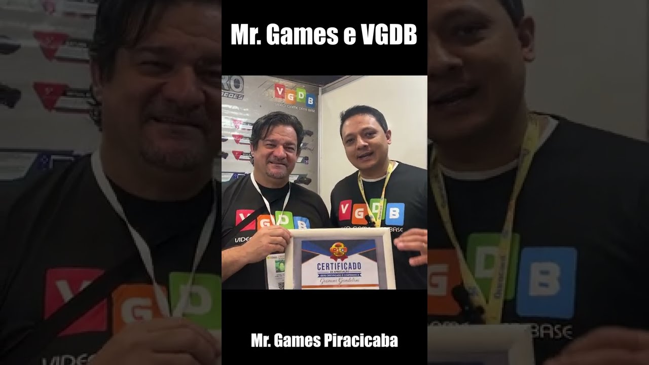 Homenagem do VGDB ao Gilão e à loja Mr. Games! 