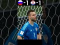 Russia vs croatia 2018 fifa world cup quarter  final penalty shootout youtube shorts football