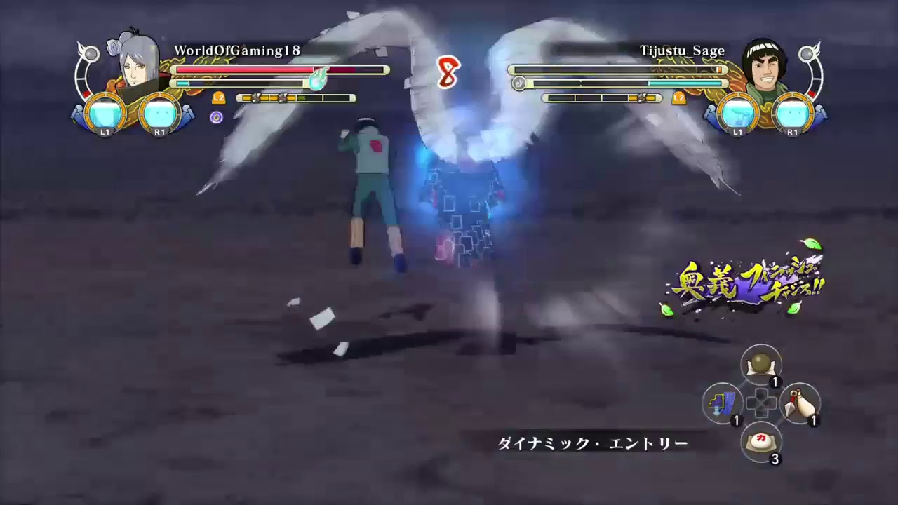 Naruto Storm Trilogy. Storm 3 Tijustu Sage vs WorldofGaming18
