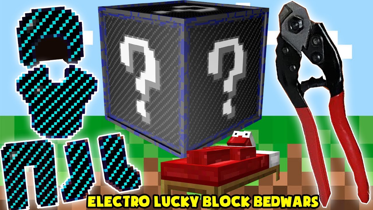 MINI GAME : ELECTRO LUCKY BLOCK BEDWARS ** NOOB TEAM BỊ ĐIỆN GIẬT HẾT CẢ RỒI ???