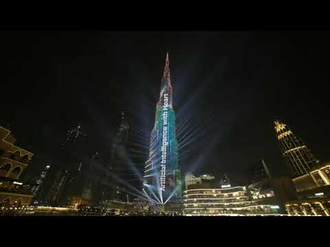 ONPASSIVE NEW OFFICE IN BURJ KHALIFA DUBAI LIGHT SHOW 3/30/2022 content media