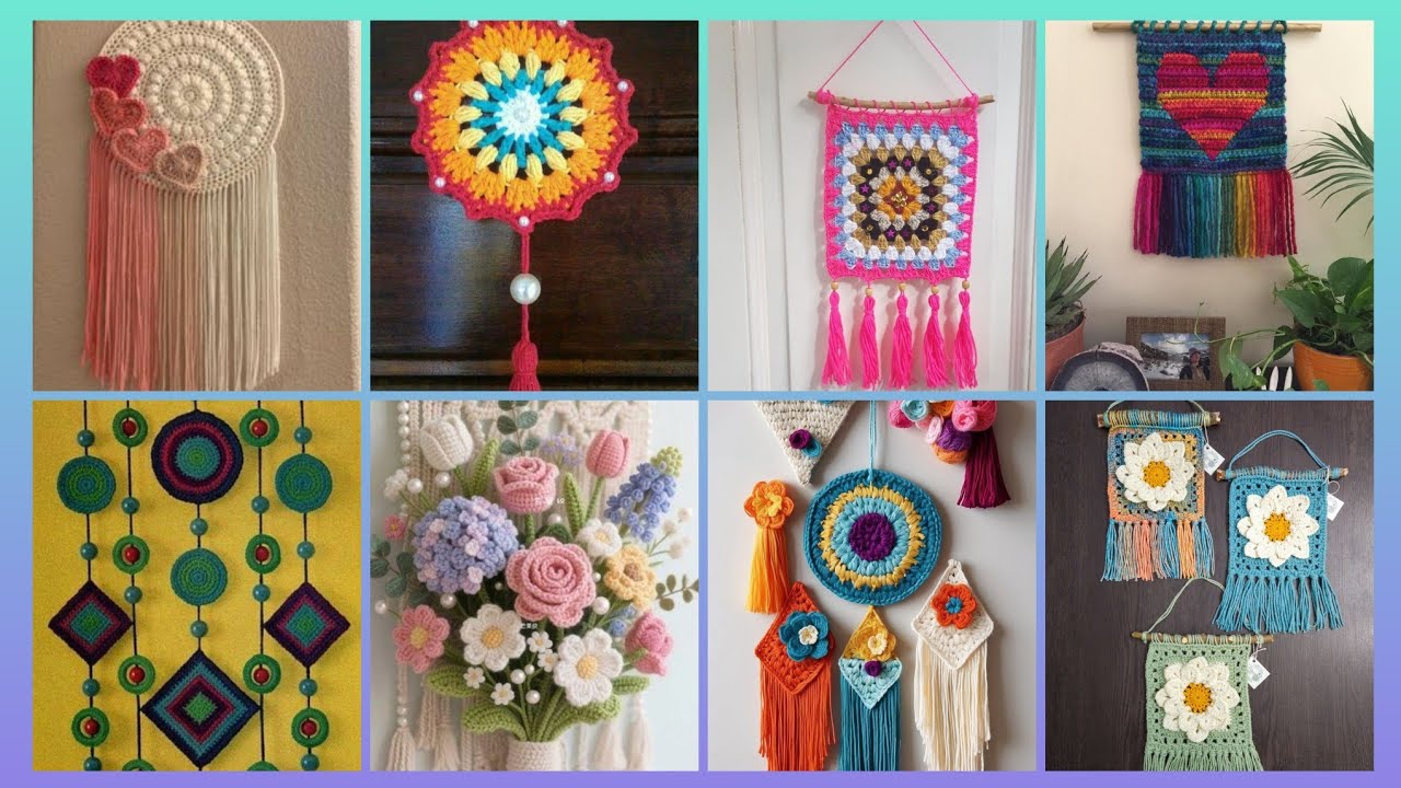 Most beautiful stylish crochet wall hanging  ideas for 2026
