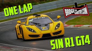 1LAP: Sin R1 GT4 racecar on the BTG Nürburgring Trackday