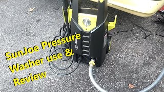 Sunjoe power washer review how to put it together what to use it for safety tips car wash V0TD