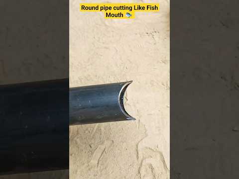 Round Pipe Cutting Like Fish Mouth Shorts