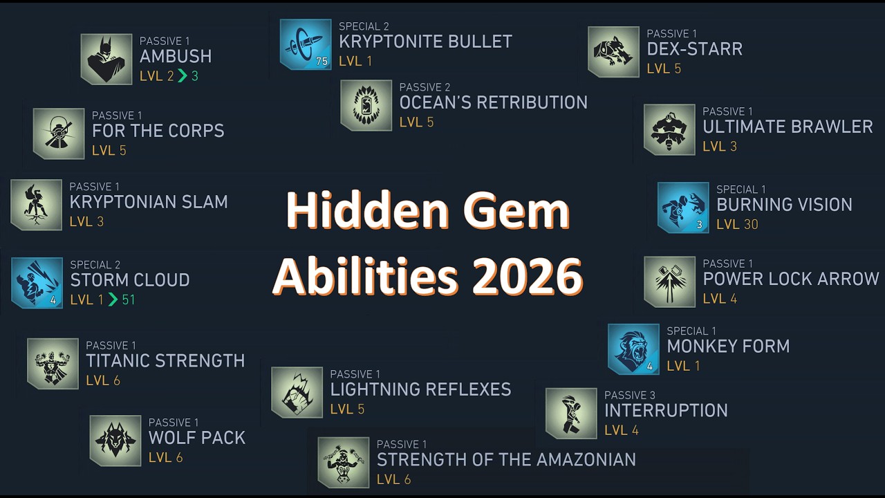 The Forgotten Abilities in Injustice 2 Mobile (they are still soo very good!!!)