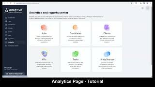 Adaptive ATS - Analytics screenshot 2