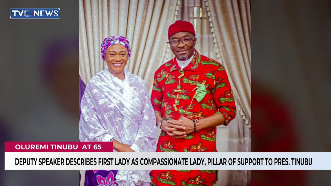 Deputy Speaker Kalu Hails First Lady at 65, Calls Her Tinubu’s Pillar of Support