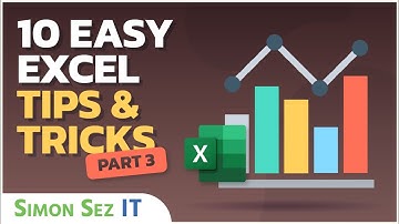 Ten Microsoft Excel Tips and Tricks to Learn - Part 3