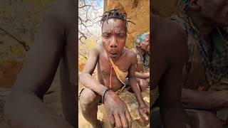 Lunchtime With Chaaba And Dudukwee  Hadzabe Eating Monkey Soup