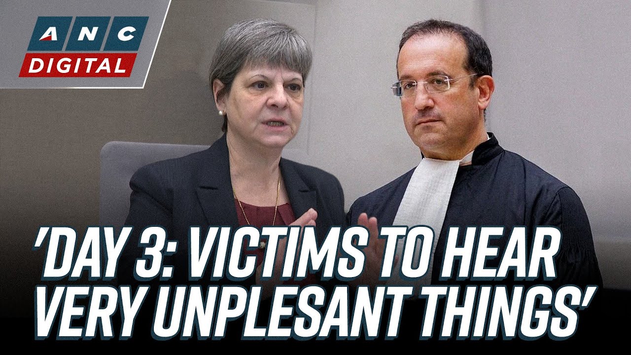 FULL: ICC Victims' Counsel on what to expect from Duterte's defense on Day 3 of hearing |