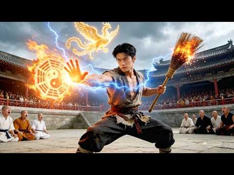 A master unrivaled in the arena was defeated in a single move by a young kung fu prodigy!