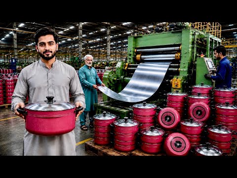 Inside a Secret Non Stick Pots Factory | How Non Stick Are Made | Recycling Process 