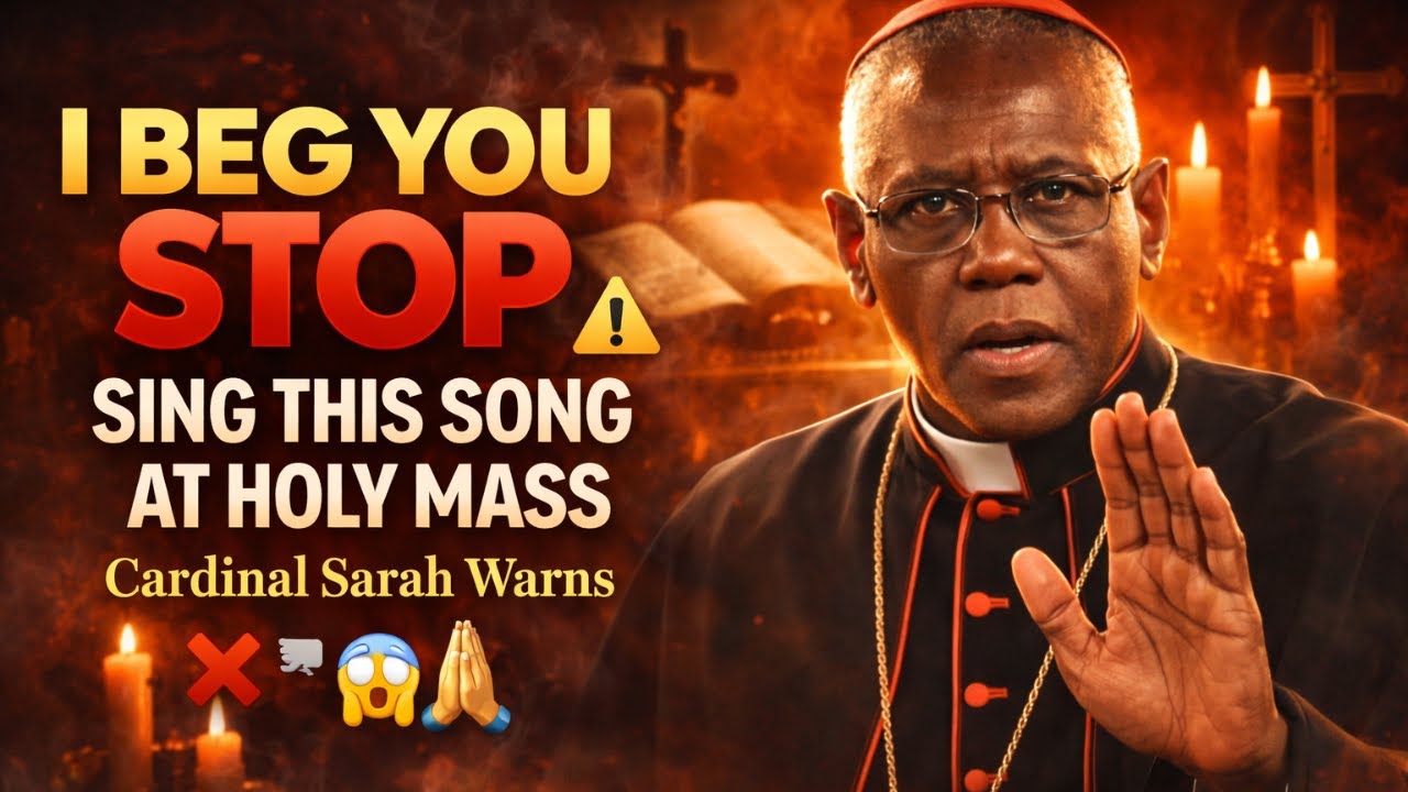 Предупреждение: Кардинал Сара утверждает, что эта церковная песня препятствует вашим чудесам.