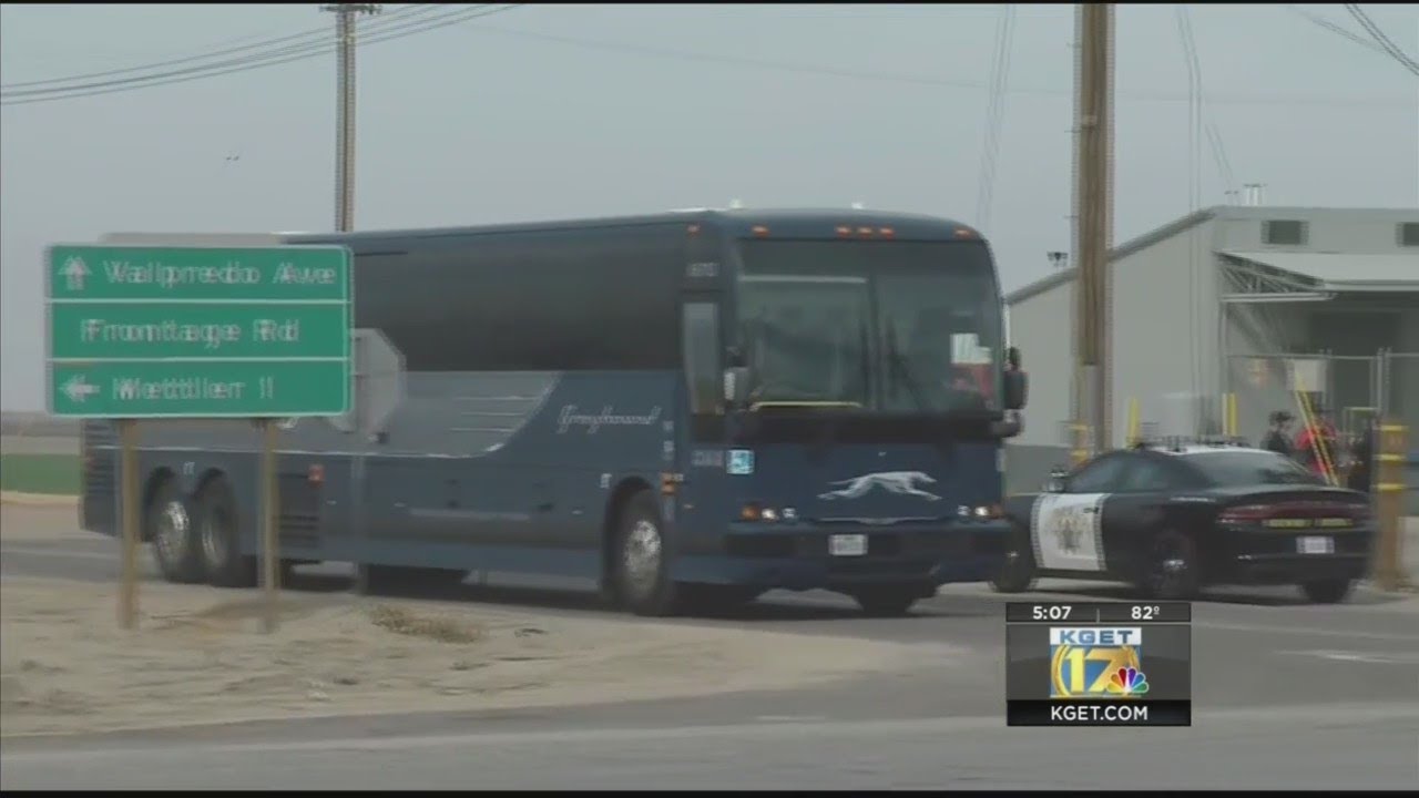 Man arrested after Greyhound bus scare near Grapevine - YouTube