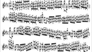 Niccolò Paganini - Caprice for Solo Violin, Op. 1 No. 17 (Sheet Music)