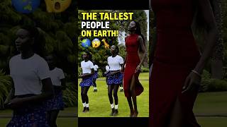 Meet the Tallest People on Earth! 😱🌍🦒 | South Sudan’s Dinka Tribe #shorts