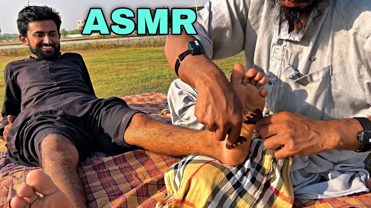 ASMR Tickling Intense Leg & Feet Massage to Tingle Your Brain 💤