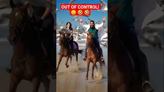 POV: Thought It Was a Chill Beach Ride… Nope 😂🐎