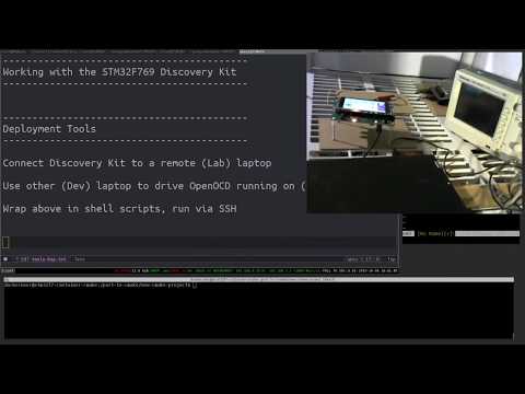 Remotely flash your development hardware using OpenOCD and SSH