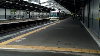 221系NC603編成普通天王寺行き 大阪城公園駅発車