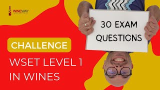 WSET Level 1 in Wines: 30 Exam Questions  Answered & Explained