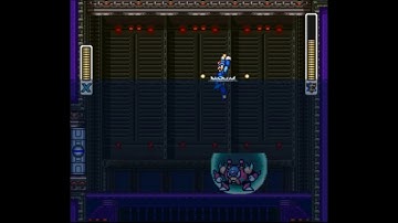 [BOSS FIGHT] Megaman X 2 - Bubble Crab (No Damage)(X buster Only)
